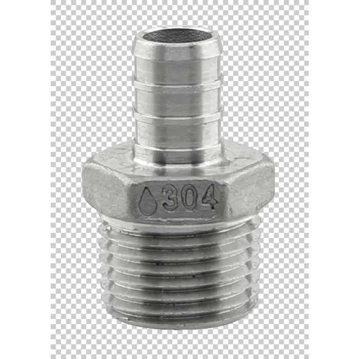 Boshart Industries Adapter 1/2 in Crimp PEX x MPT Pipe Adapter