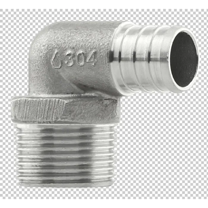 Boshart Industries Elbow 3/4 in Crimp PEX x MPT Pipe Long Radius Elbow