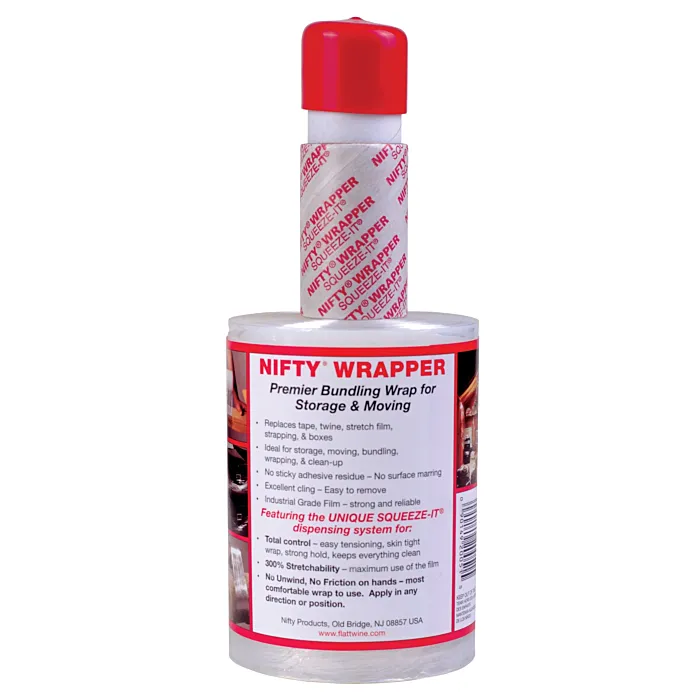 Nifty Wrapper 5" x 1,000' Stretch Wrap with Handle