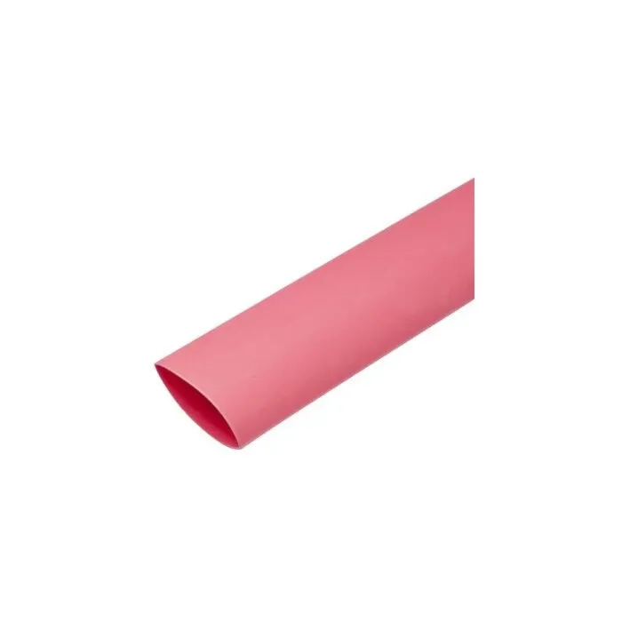 Shrink Tube Adh Lin 1/4" Red 4ft