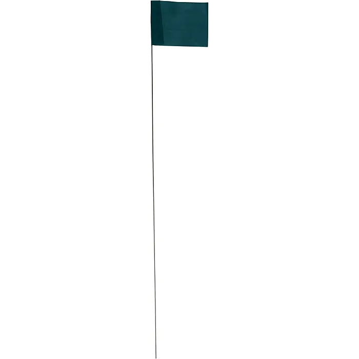 KESON® Green Vinyl 21 in Stake Flag