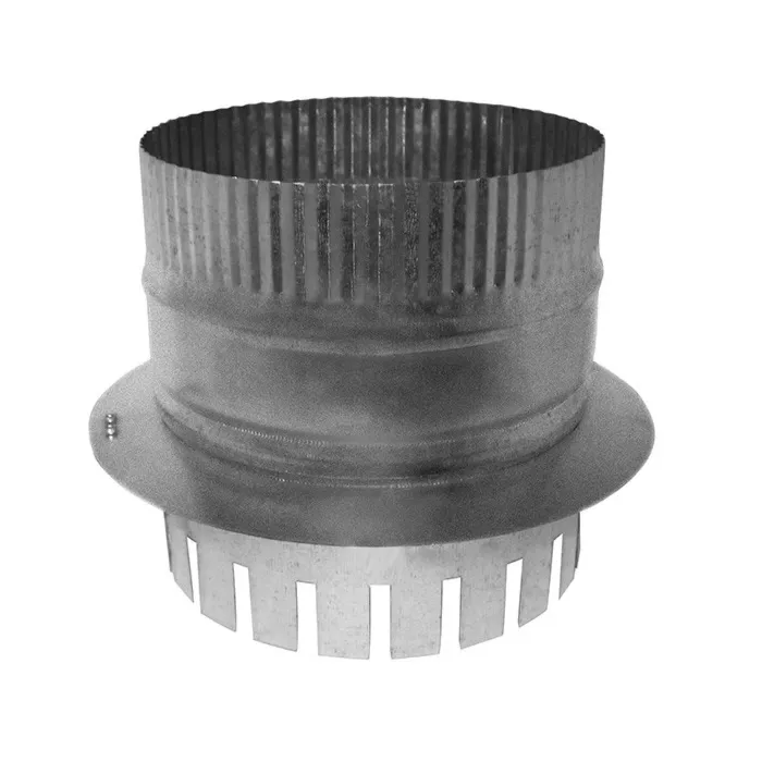 Sealtite 6 in Take-Off Flex Duct Collar With Damper
