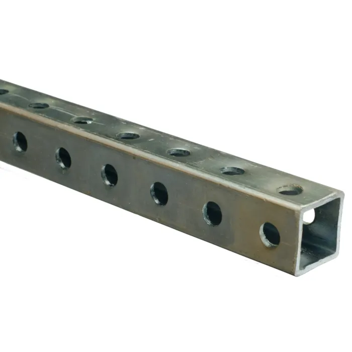 National Hardware Perforated Square Tube (Zinc) 1" x 3 ft