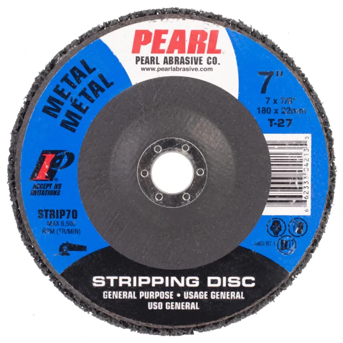 Pearl Abrasives Non-Woven Stripping Disc 7 x 7/8