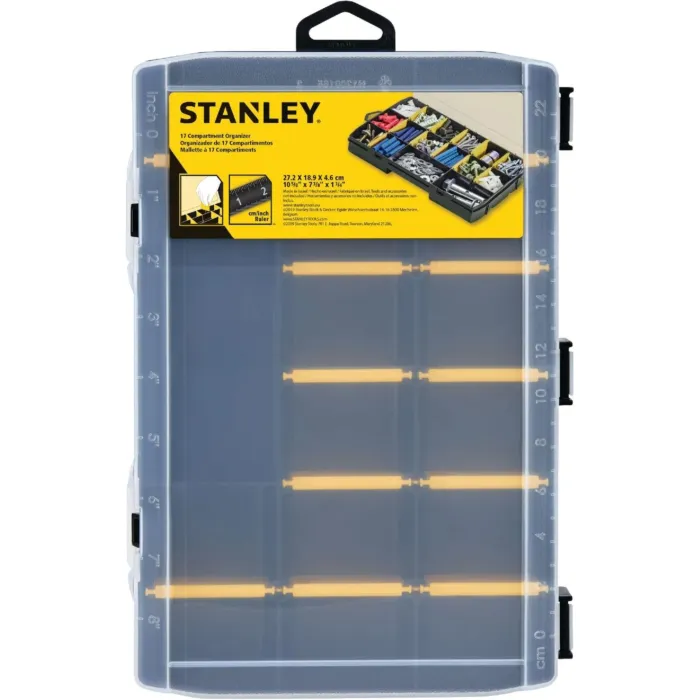 Stanley 17-Compartment Parts Storage Box