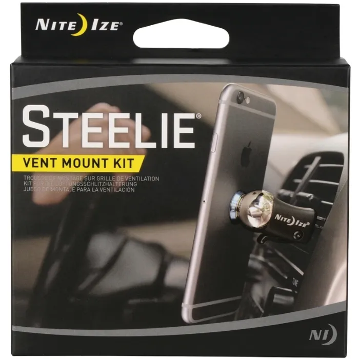 Nite Ize Steelie Ball Vent-Mount Kit (Black)