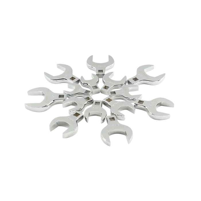 SUNEX® Tool SAE 14 Forged Alloy Steel Crowfoot Wrench Set