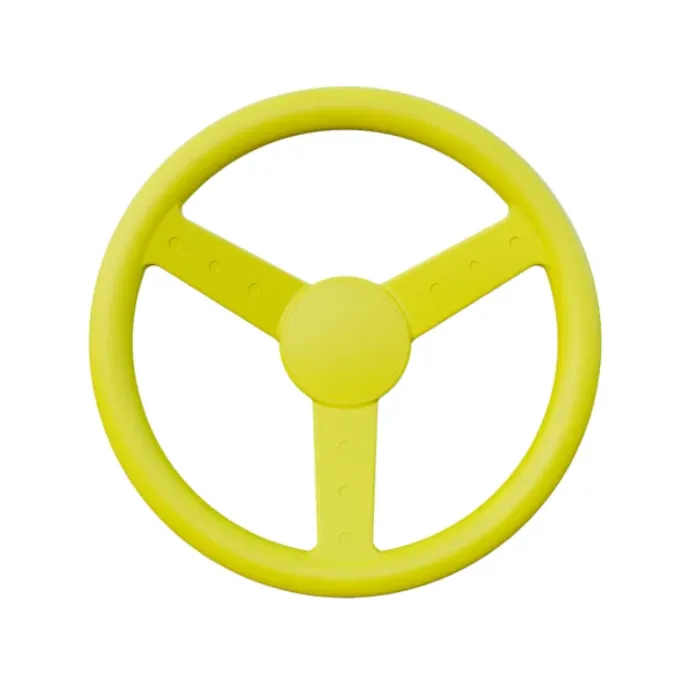 Atlas Molding Plastic Yellow Steering Wheel
