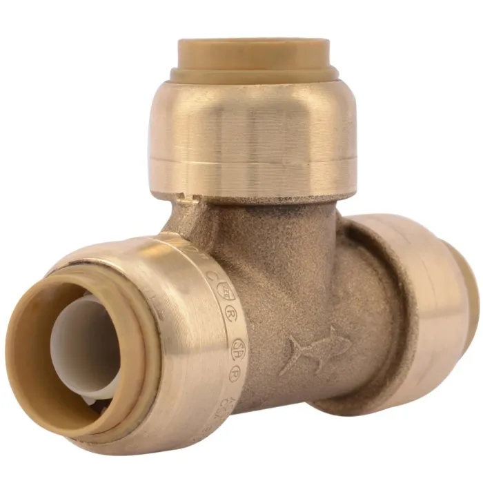 Boshart Industries NO LEAD 1/2"PUSHFIT TEE