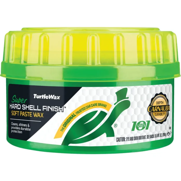 Turtle Wax Super Hard Shell Paste 9.5 Oz. Car Wax
