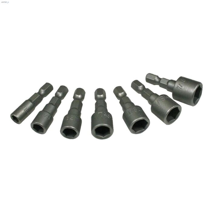 TASK S2 Steel Non-Magnetic Nutsetter Set (7pc)
