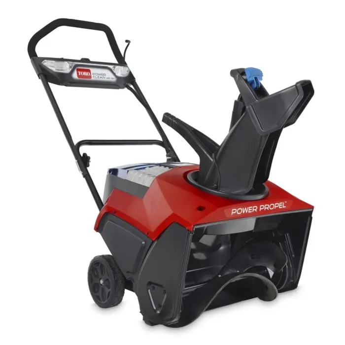 Toro 60V MAX Power Clear Self-Propel Single-Stage Snow Blower w/ Battery - 21 in.