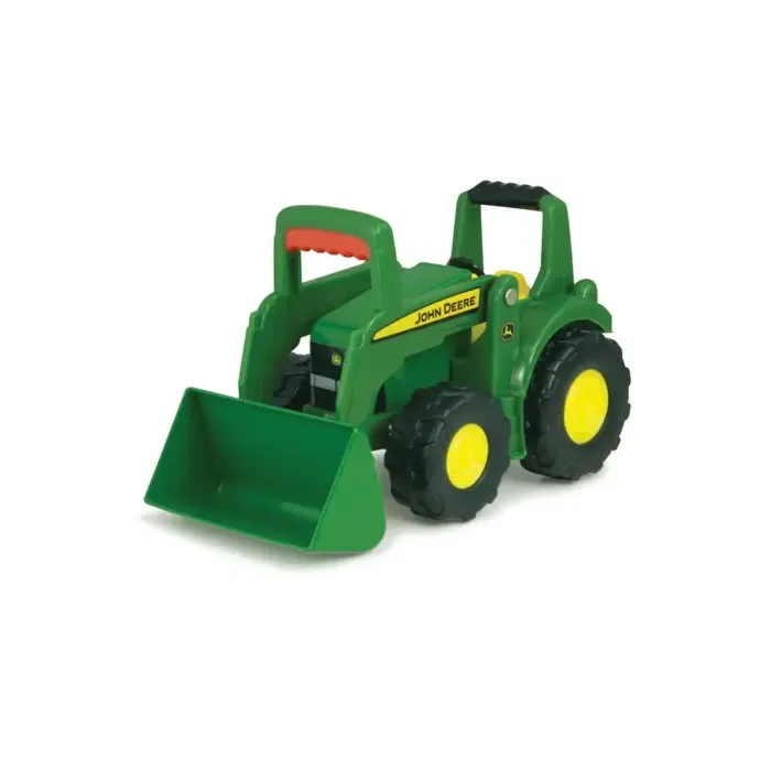 TOMY 3+ Die Cast and Plastic Green Mini Big Scoop Toy Tractor