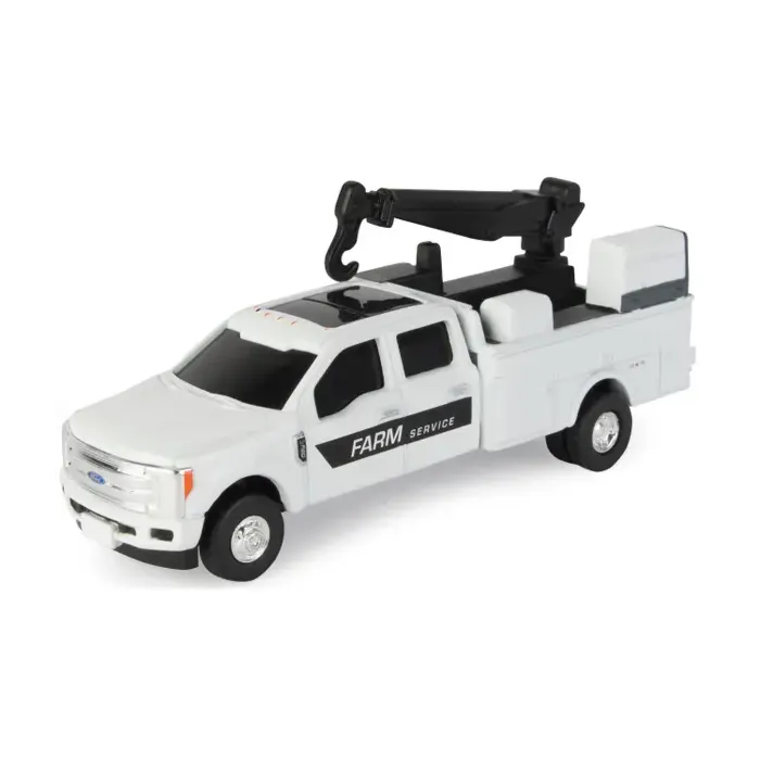 TOMY 3+ Plastic White Farm Service Toy Truck