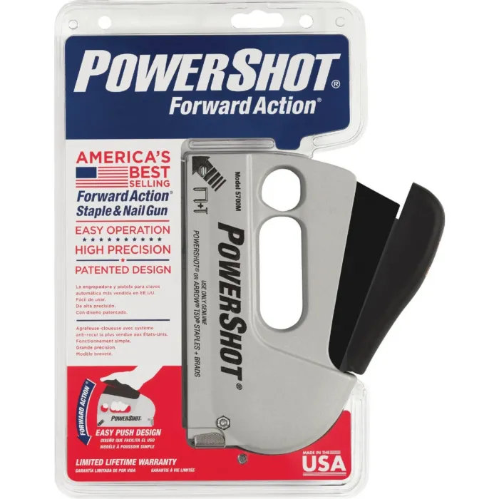 Arrow Fastener Arrow PowerShot T-50 Heavy-Duty Staple Gun & Nailer