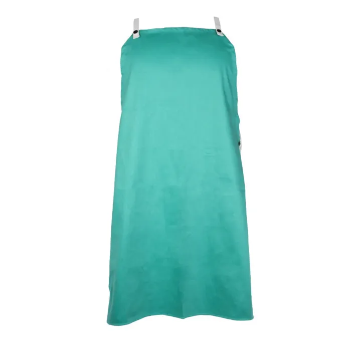 Trust Protection Premium Fire Ret. Cotton Bib Apron (Green)