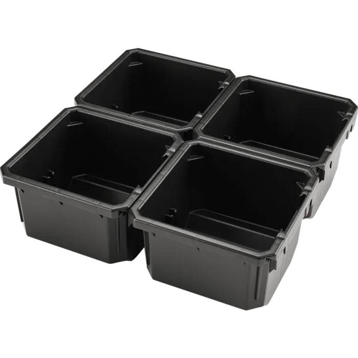 Makita MAKTRAK™ Low Profile Standard Organizer Bin Set (4pk)