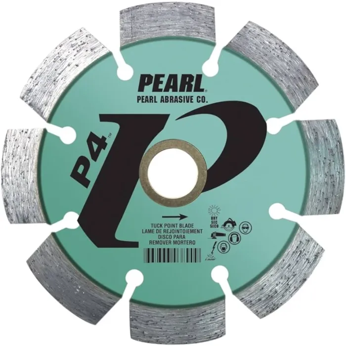 Pearl Abrasives P4™ Tuck Point Blade 4-1/2" x .250 x 7/8", 5/8"