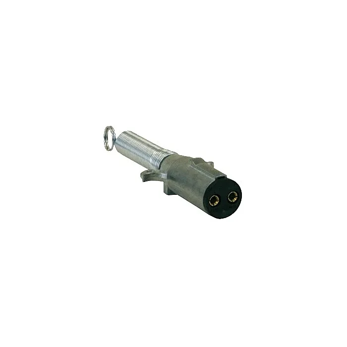 Buyers Die-Cast Zinc Plated Horizontal 2-Way Trailer Side Trailer Connector