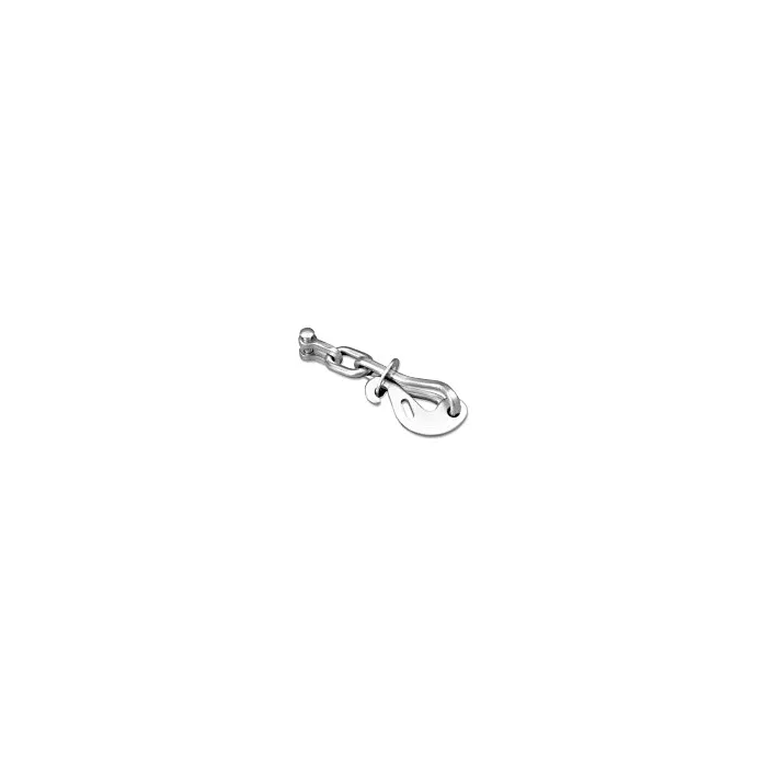 Peerless 9/32 x 5/16 in Side Chain Fastener With Clevis