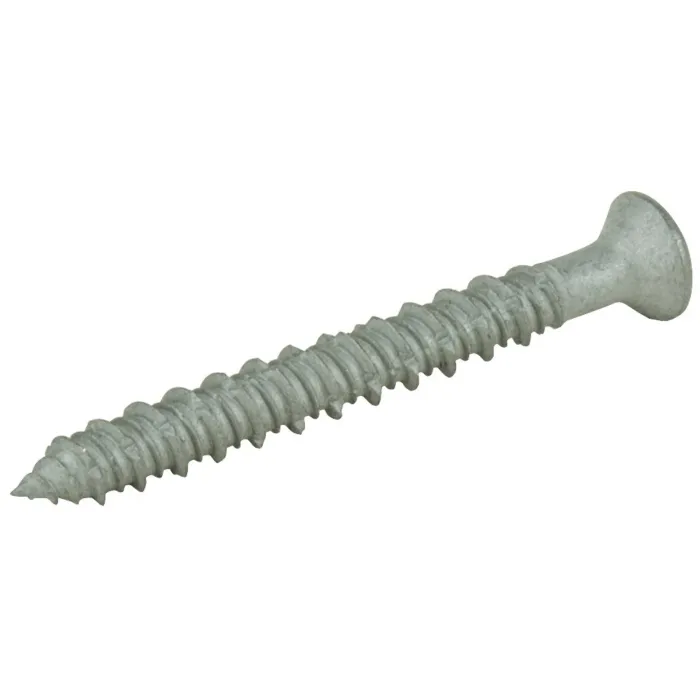 Dewalt Anchors Flat Head Tap-Con Concrete Screw (Stainless Steel) #14 x 2-1/4 in.