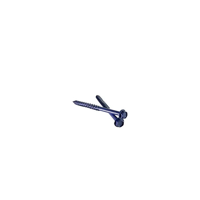 Phillips Flat Head Concrete Screw (Blue Finish) 1/4" x 2-3/4 in.