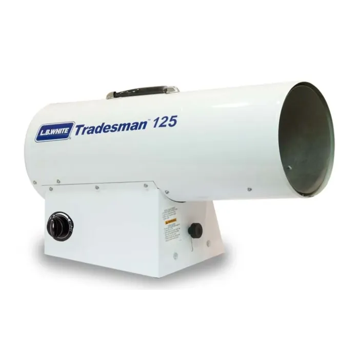 L.B. White Tradesmand 125 Forced Air Portable Propane Heater