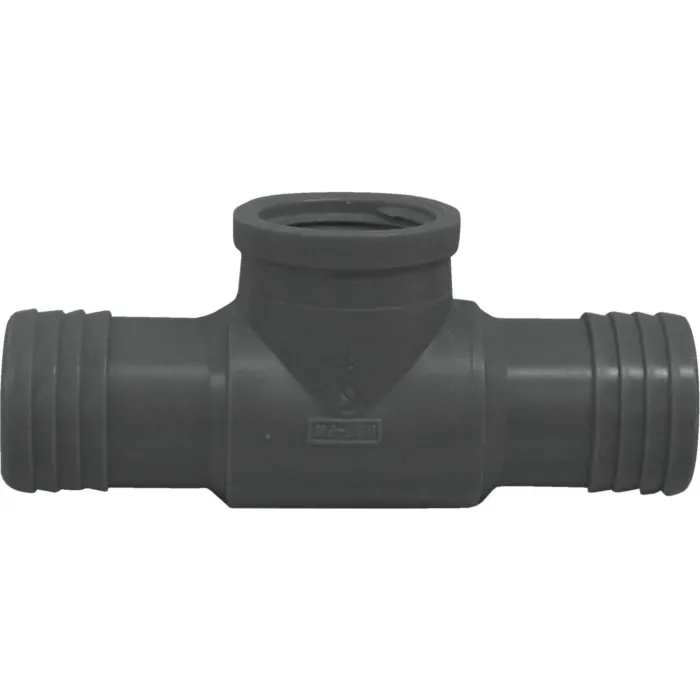 Plumbeeze Boshart 1-1/4 In. x 1-1/4 In. x 3/4 In. FIP Combination Polypropylene Insert Tee