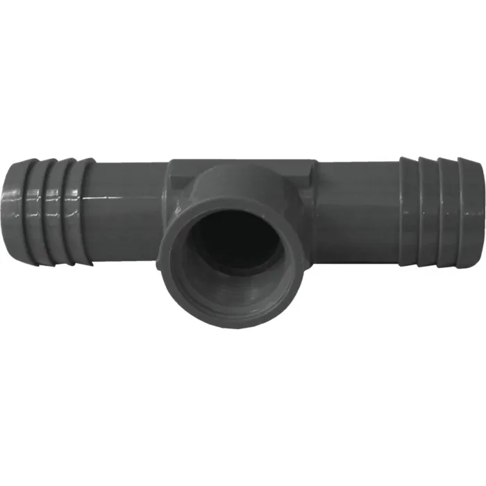 Boshart Industries Boshart 1 In. x 1 In. x 3/4 In. FIP Combination Polypropylene Insert Tee