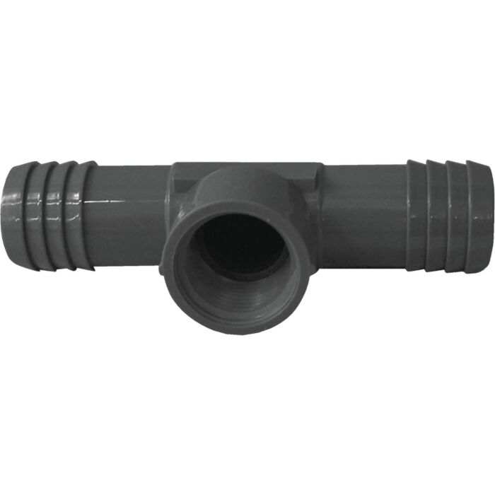 Boshart Industries 1"INSx1"INSx3/4"FPT COMB / RED TEE - PVC