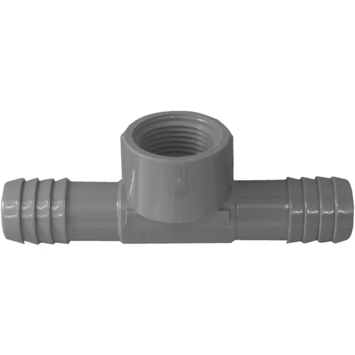 Plumbeeze Boshart 3/4 In. x 3/4 In. x 3/4 In. FIP Combination Polypropylene Insert Tee