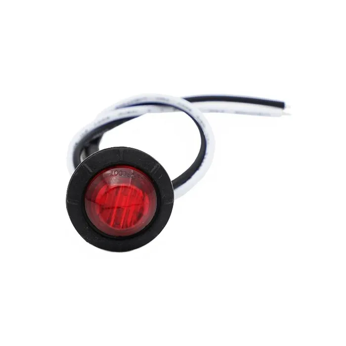 Optronics MCL11RKB 3/4 in Grommet Red Round LED Marker Light