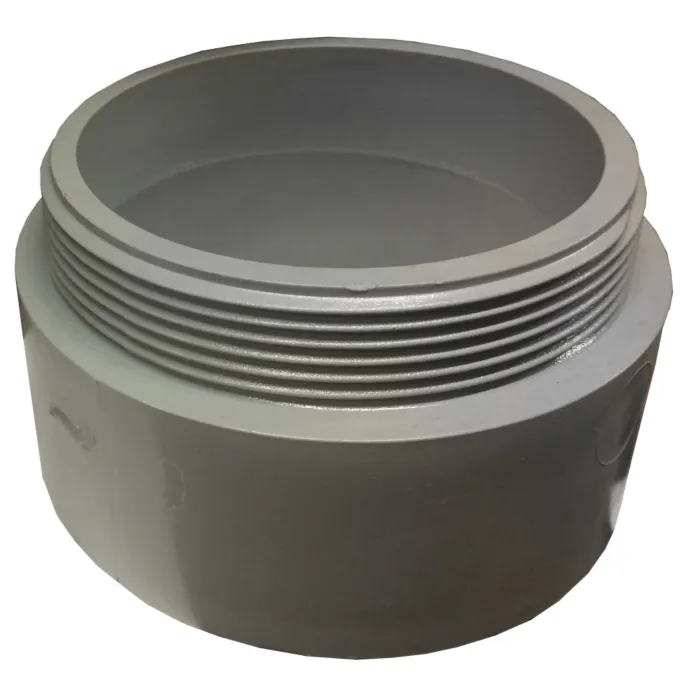 Carlon 4 in Male 2.865 in Terminal Adapter