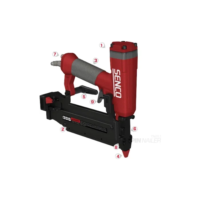 SENCO 3/5 - 2 in Straight Strip 200 Pneumatic Nailer