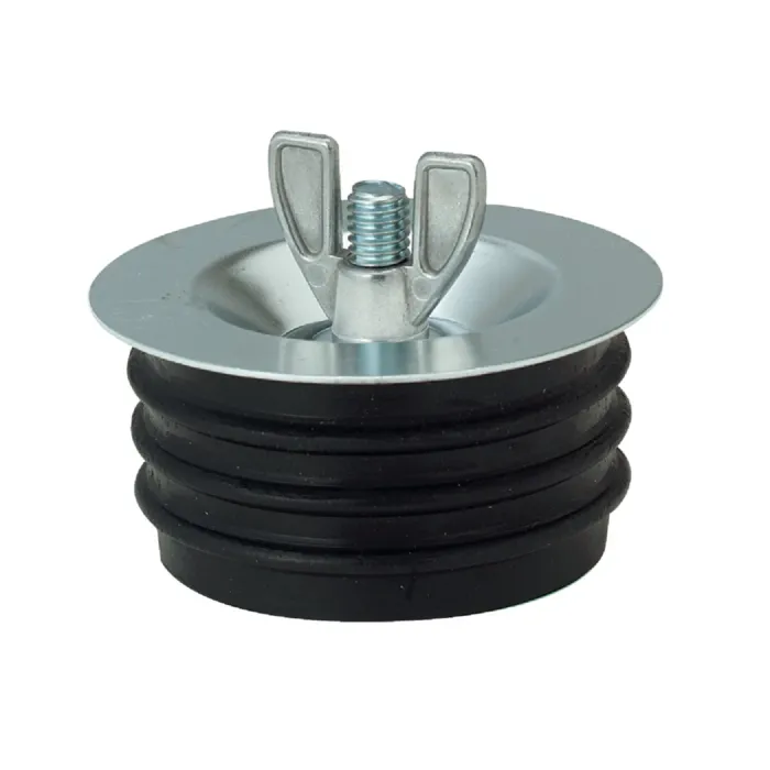 Jones Stephens Black Swan 3 In. IPS Galvanized Steel Sewer and Drain Test Plug