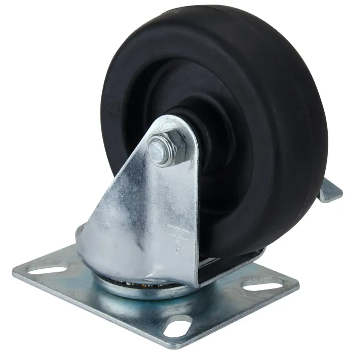 World Casters & Equipment Manufacturing 300 lb 4 in Polyolefin Swivel Caster