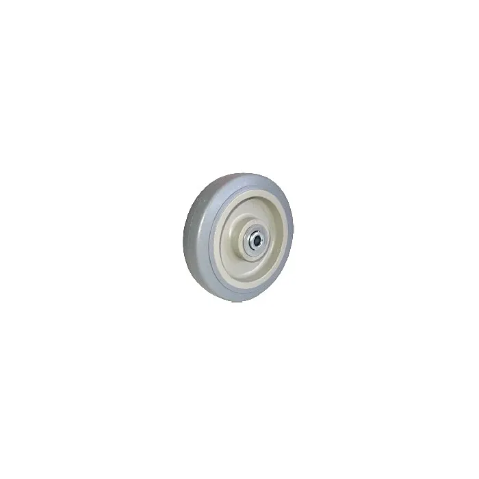 World Casters & Equipment Manufacturing 4 in 1-1/4 in 250 lb Plain Bore Wheel