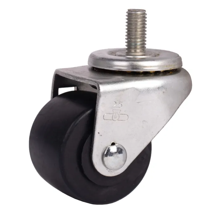 World Casters & Equipment Manufacturing 400 lb 2-1/2 in Duraplas (Polyolefin) Swivel Caster