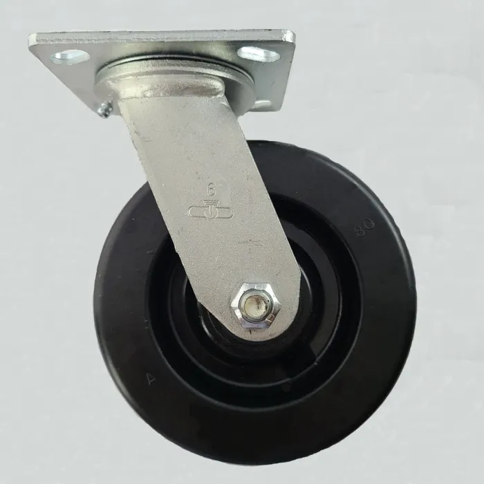 World Casters & Equipment Manufacturing 900 lb 6 in Phenolic Swivel Caster