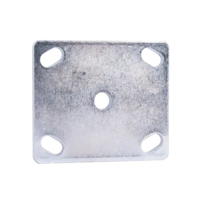 World Casters & Equipment Manufacturing 1-1/2 in 4 in 1/4 in Caster Weld Plate