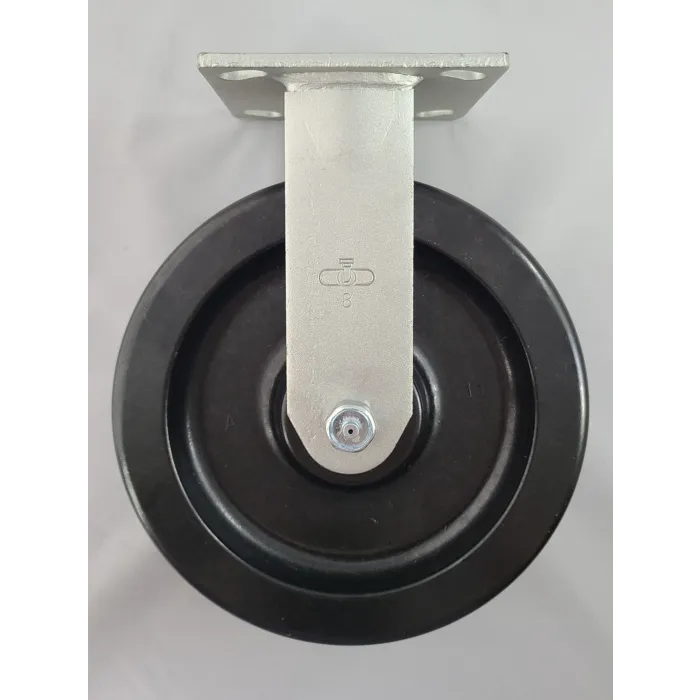 World Casters & Equipment Manufacturing 900 lb 8 in Phenolic Rigid Caster