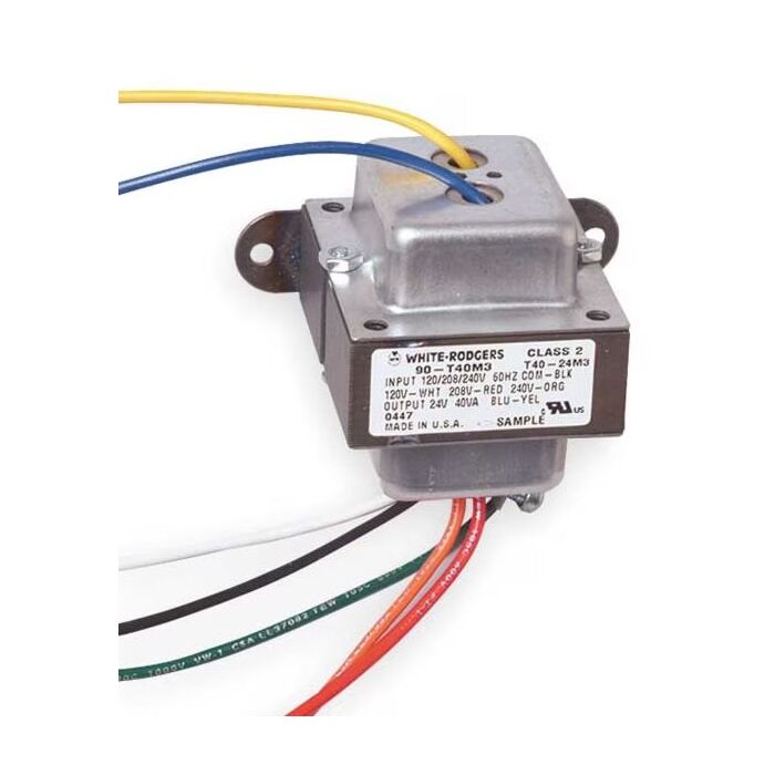 120/208/240 V 24 VAC 40 VA Class 2 Transformer