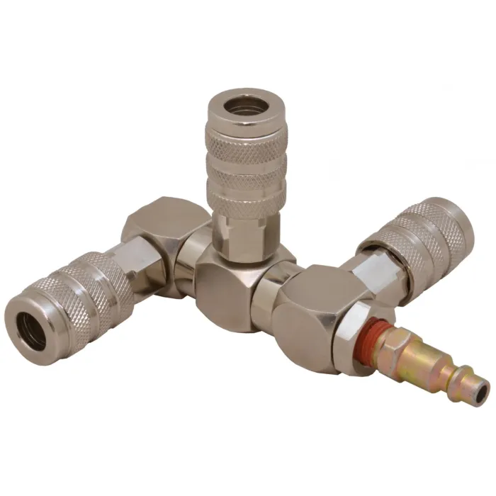 TRICPLR-03SWV1/4inNPT303StainlessSteelM-StyleTri-Coupler