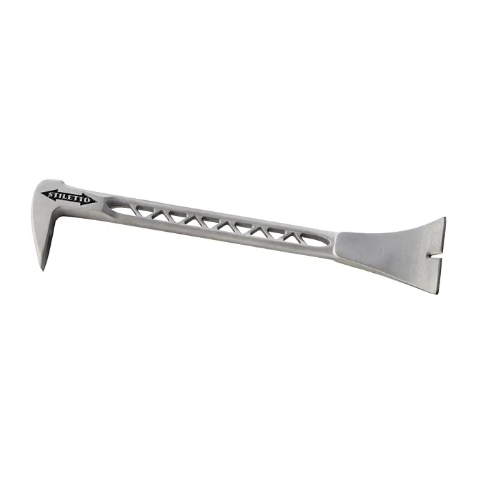 Stiletto 8.5 in. Titanium Trim Bar Finish and Trim Puller