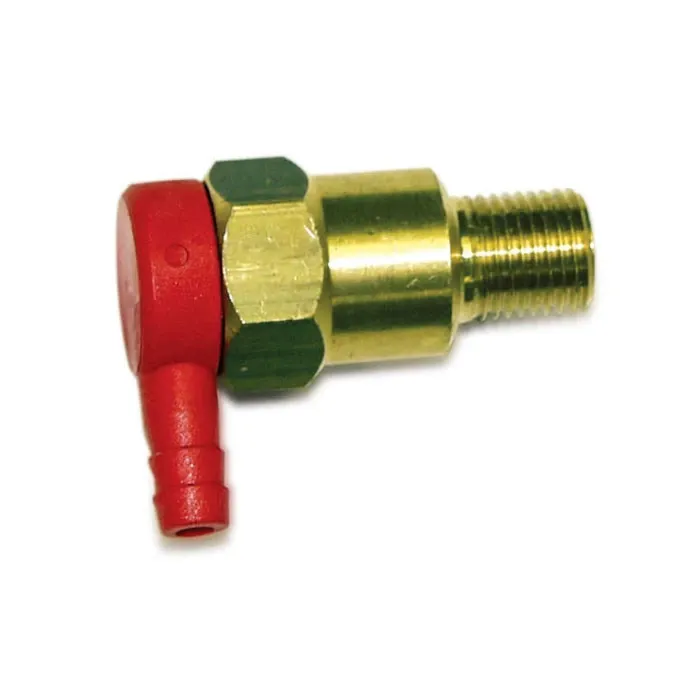 BE 1/2 in MPT x Plastic Hose Barb 145 psi Thermal Relief Valve