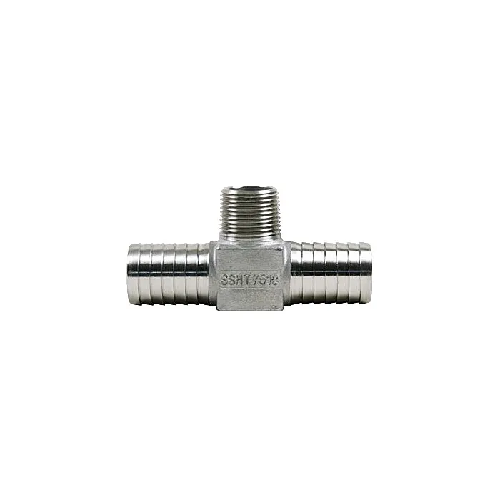 Merrill 1" Male NPT x 1" Well Pipe SS Hydrant Tee