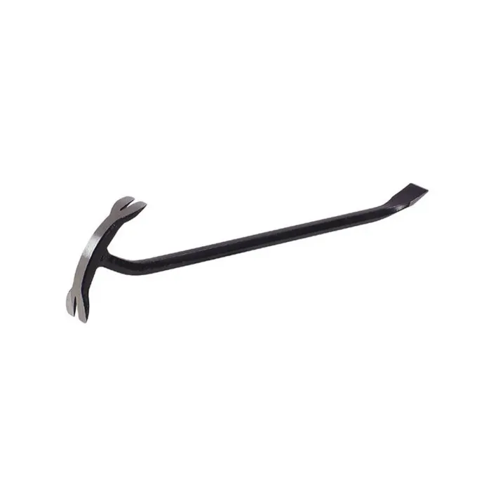 Fulton Double Claw Tapered Chisel Steel Clear-Coated/Polished Wrecker Bar