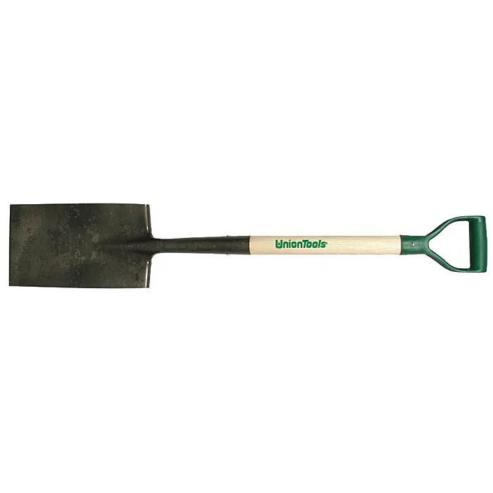 UnionTools Garden Spade with Wood Handle
