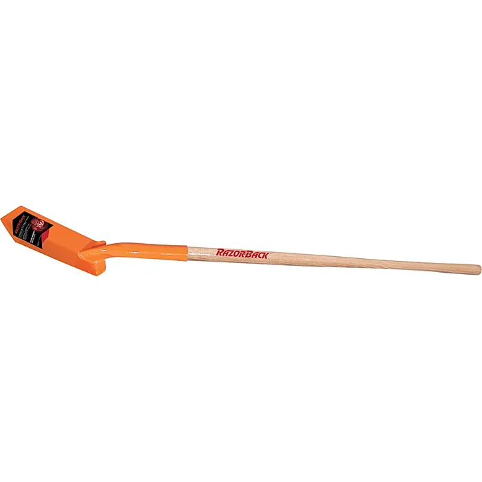Razor-Back Trenching Shovel with Wood Handle