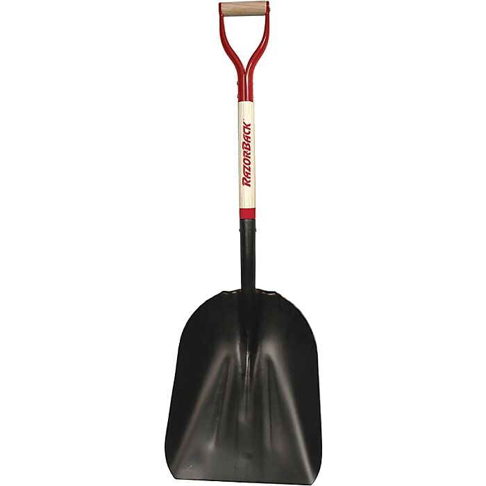 Razor-Back Western Pattern Steel Scoop Shovel